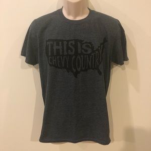 Women’s Chevrolet T-shirt Gray Medium